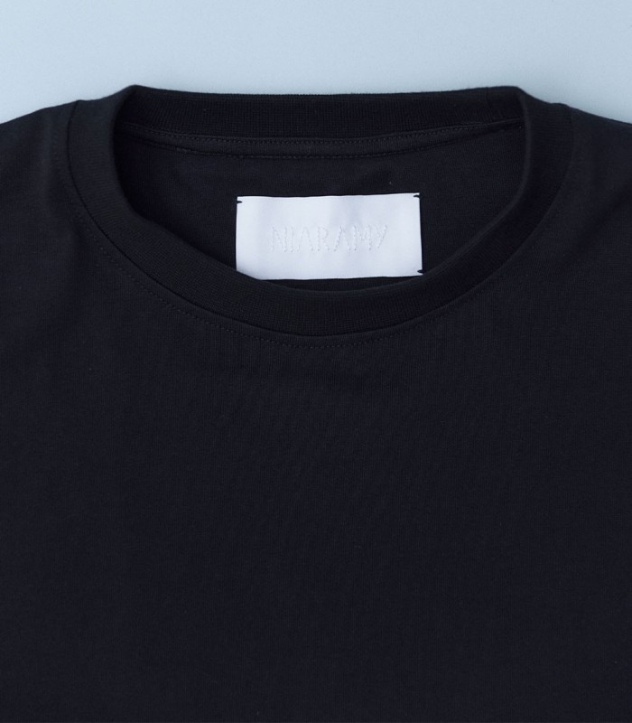 The large black t-shirt